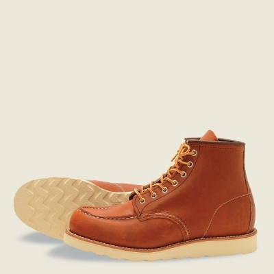 Botas Heritage Red Wing Classic Moc 6-inch boot Hombre Marrom | MX7639CIM