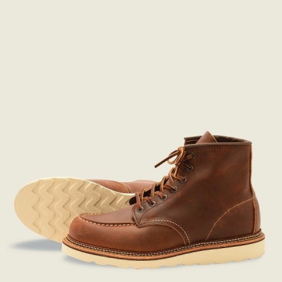 Botas Heritage Red Wing Classic Moc 6-inch boot Hombre Marrom | MX8760MTE